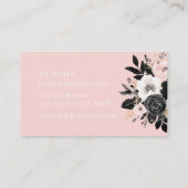 Elegante Trouwplanner Visitekaartje (Achterkant)