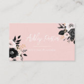 Elegante Trouwplanner Visitekaartje (Voorkant)