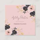 Elegante Trouwplanner Visitekaartje (Voorkant)