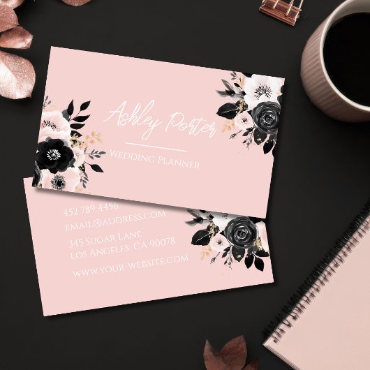 Elegante Trouwplanner Visitekaartje