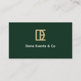 Elegante Trouwplanner Zakkaartje Visitekaartje