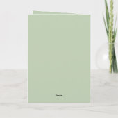 Elegante trouwreceptie uitnodiging template (Achterkant)