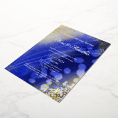 Elegante trouwuitnodiging folie uitnodiging (Gedraaid)