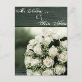 Elegante Trouwuitnodigingen Uitnodiging Briefkaart (Voorkant)