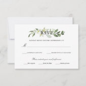 Elegante Tuin Groene Eucalyptus Trouw RSVP (Voorkant)