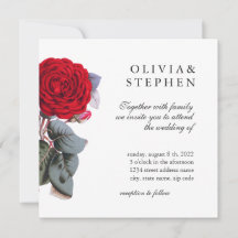 Elegante tuin rode roos. Mooie bloemenbruiloft