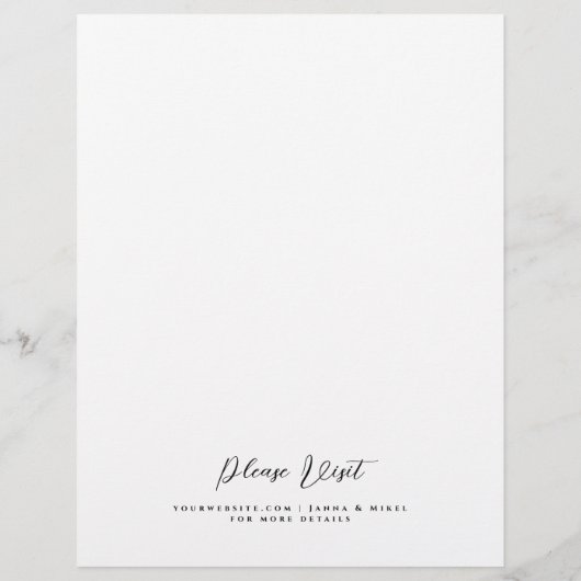 ELEGANTE TUIN STOFFIGE WATERVERF BLOEMENBRUILOFT FLYER (Achterkant)