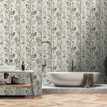 Elegante Tuindroom Olijfgroen Botanisch