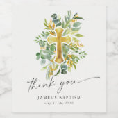 elegante tuinschildpad Dankuwel Wijn Etiket (Enkel label)