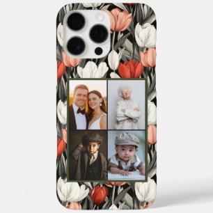 Elegante Tulp Aangepaste Foto Collage Iphone Hoes