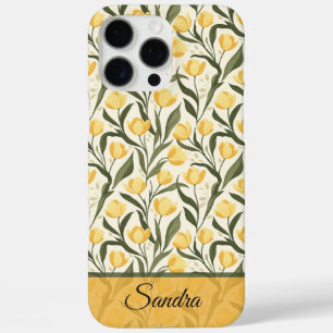 Elegante Tulp Aanpasbare Naam Iphone Hoes
