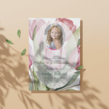 Elegante tulp Eerste Communie