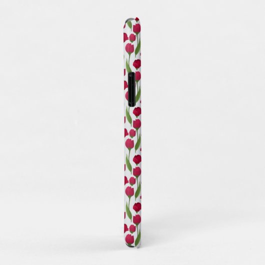Elegante Tulp en Roos Bloemen Fotografie Case-Mate iPhone Case (Achterkant/rechts)