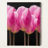 Elegante Tulp en Roos Bloemen Fotografie Planner (Achterkant)
