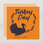 Elegante Turkije Dag met bladeren Kaart (Voorkant / Achterkant)