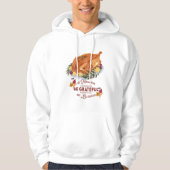 elegante turkse Thanksgiving Hoodie (Voorkant)