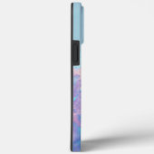 Elegante turquoise en Paarse stenen Abstract Case-Mate iPhone Case (Achterkant / Rechts)