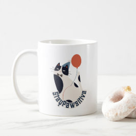 Elegante Tuxedo Kat Celebratie Koffie & Theekop Koffiemok
