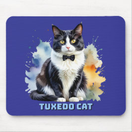 Elegante Tuxedo Kat Muismat