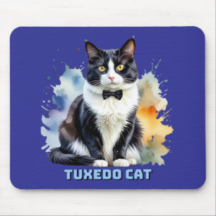 Elegante Tuxedo Kat Muismat
