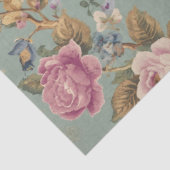 Elegante Twee Pauw Decoupage Tissuepapier (Detail)
