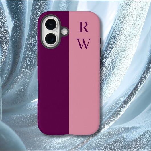 Elegante Tweekleurige Roze Case-Mate iPhone Case