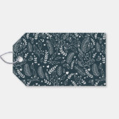 Elegante Typografie Botanische vrolijkheid en held Cadeaulabel (Achterkant Horizontaal)