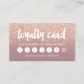 elegante typografie dusty roos Gold loyalty (Voorkant)