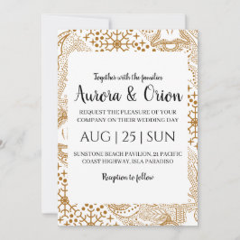 elegante typografie kerst trouwkaarten kaart