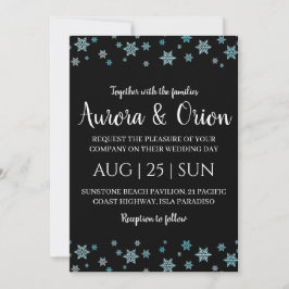 elegante typografie kerst trouwkaarten kaart