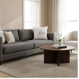 Elegante typografie motivatie citaat Kussen