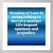 Elegante Typografie Wall Art – Inspirerende Quote Poster (Voorkant)