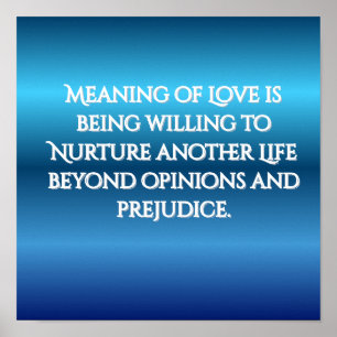 Elegante Typografie Wall Art – Inspirerende Quote  Poster