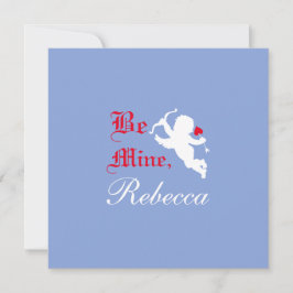 Elegante typografie Wees van mij, zeg ja liefdespi