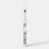 Elegante Uil in Waterverf iPhone Hoesje (Linkerkant)