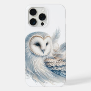 Elegante Uil in Waterverf iPhone 15 Pro Max Case