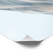 Elegante uil in Waterverf Perfect Poster (Hoek)