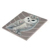 Elegante Uil Tegeltje (Zijkant)
