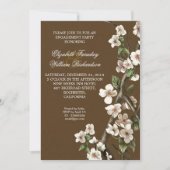 Elegante uitnodiging van de Verlovingspartij (Voorkant)