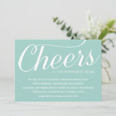 Elegante uitnodiging voor 10-jarig huwelijksjubile (Staand voorkant)