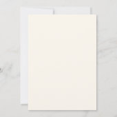 Elegante uitnodiging voor de afstuderenklas van 20 (Achterkant)