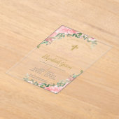 Elegante uitnodiging voor doop (Laagn)