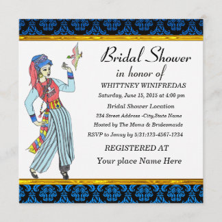 Elegante uitnodiging voor een bruidsfeest