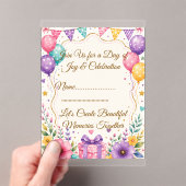 Elegante uitnodiging voor feest Template (Insitu (Draagbaar))