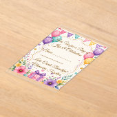 Elegante uitnodiging voor feest Template (Laagn)