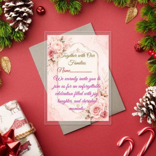 Elegante Uitnodiging Voor Feest Template (Insity (Feestdagen))