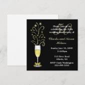 Elegante Uitnodiging voor Huwelijksjubileum (Voorkant / Achterkant)