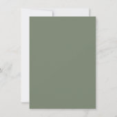 Elegante uitnodiging voor repetitiediner (Achterkant)