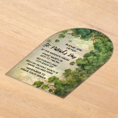 Elegante uitnodiging voor St. Patrick's Day met gr (Laagn)