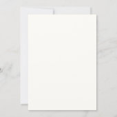Elegante uitnodiging voor verlovingsfeest (Achterkant)